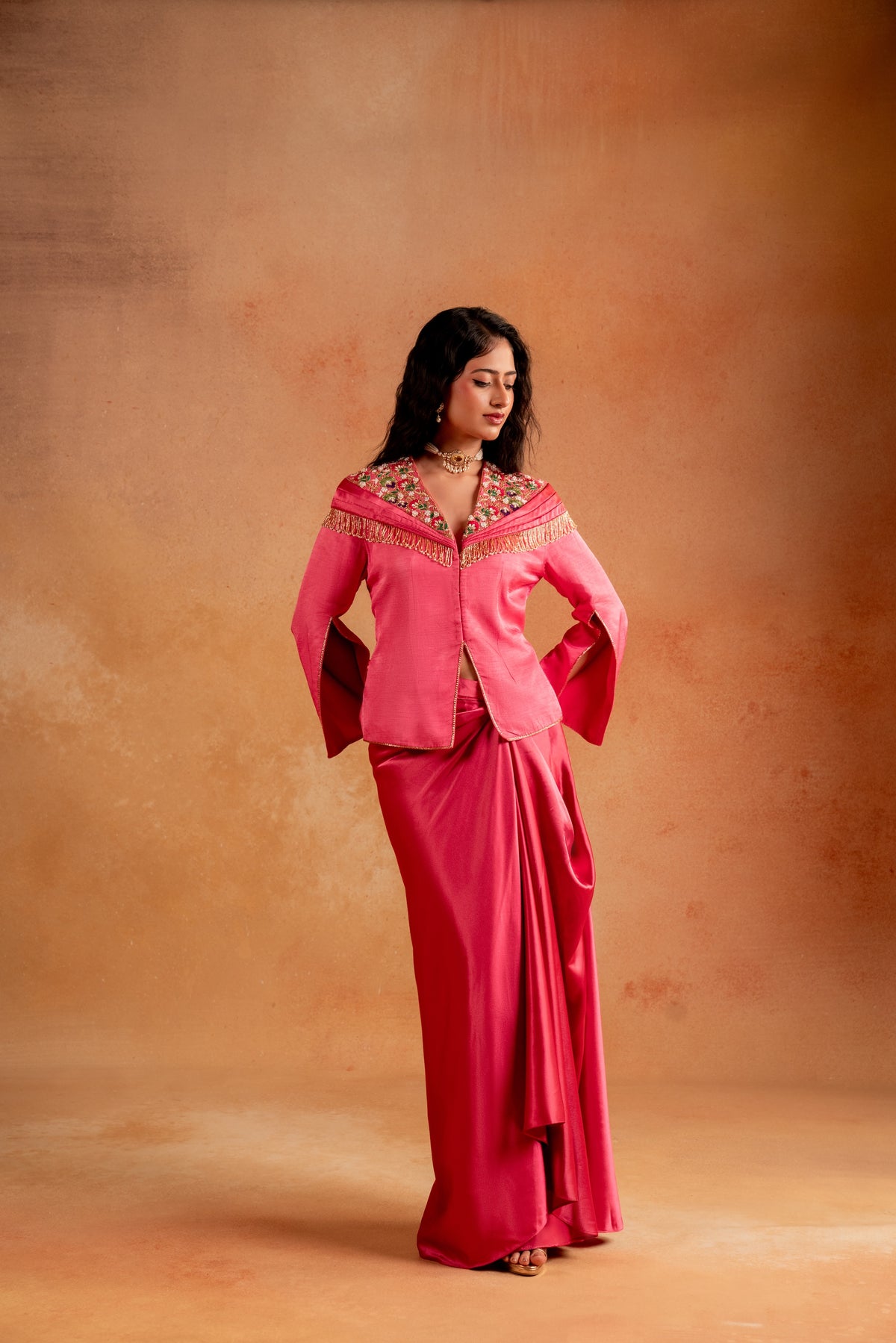 Rose Regal Co Ord - Divya Upadhya