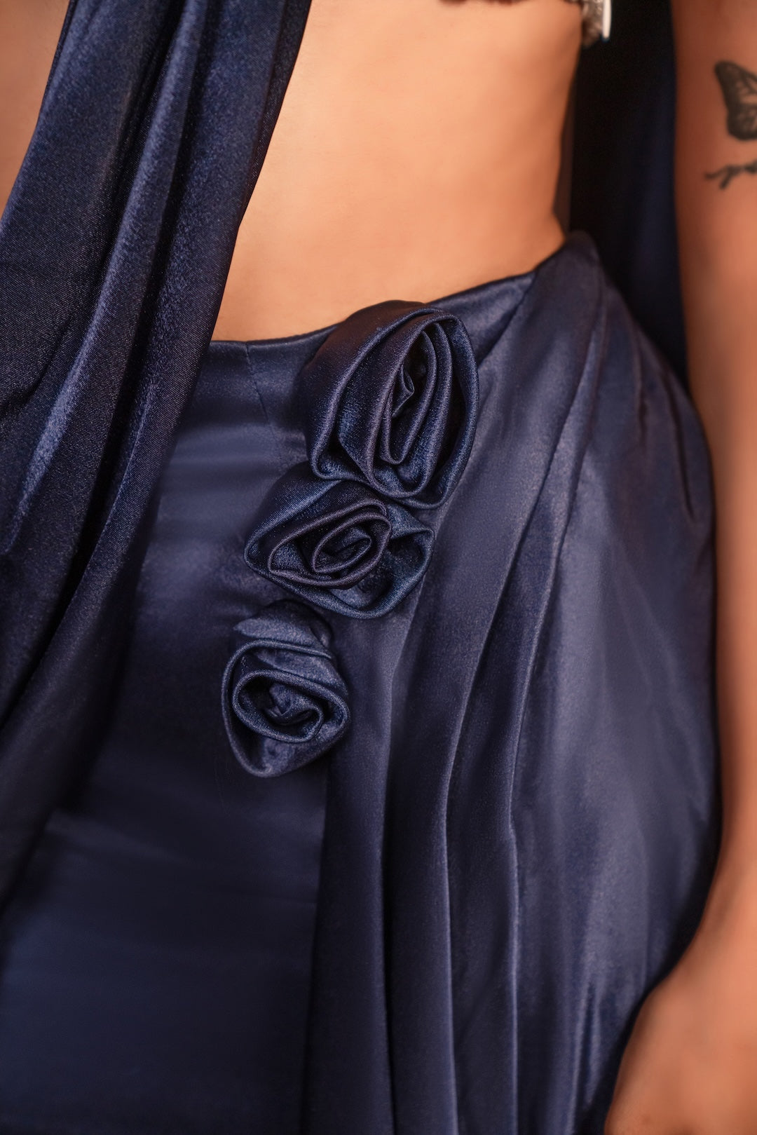 Sapphire Moonlit Saree
