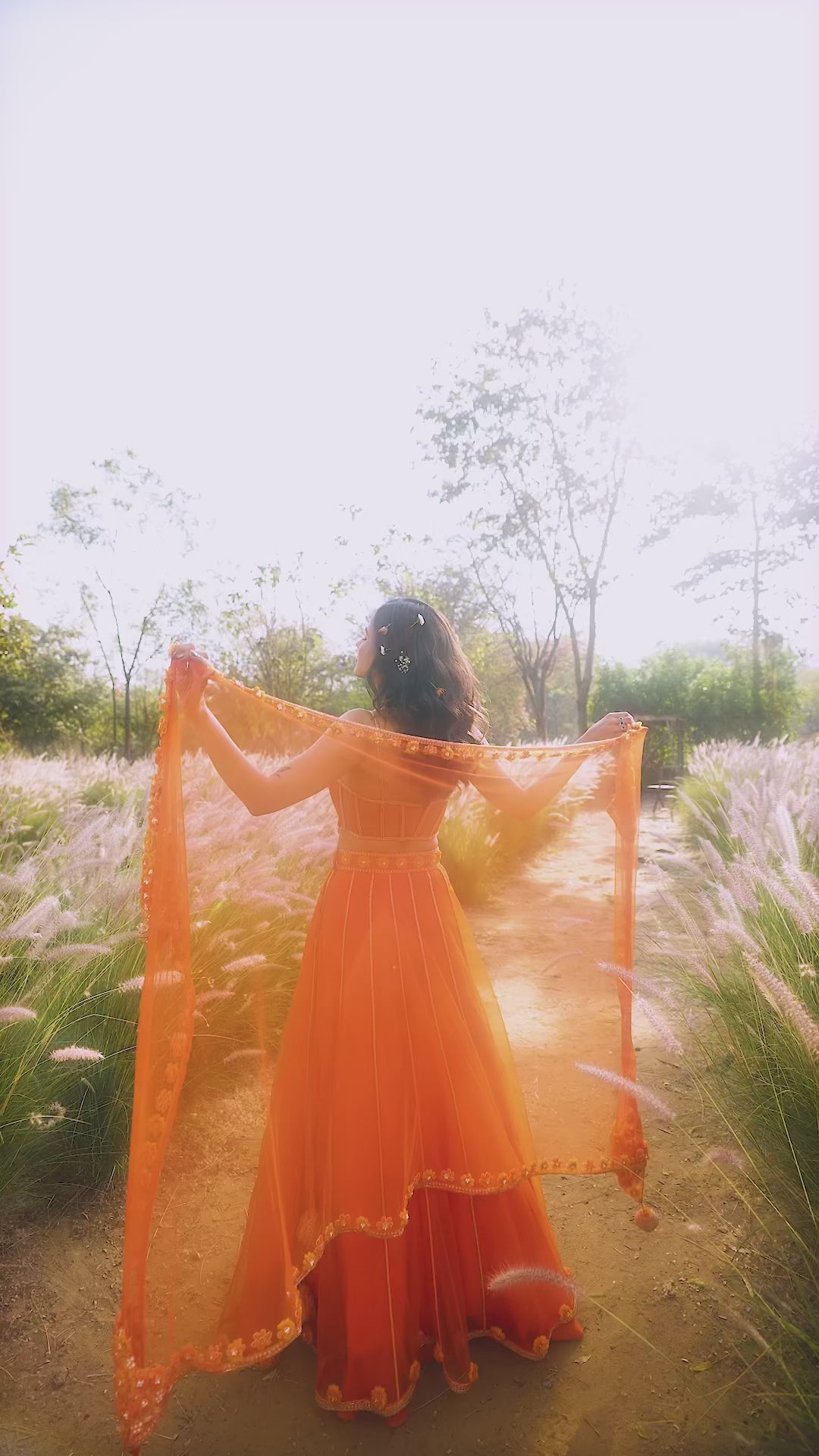 Marigold Muse Lehenga