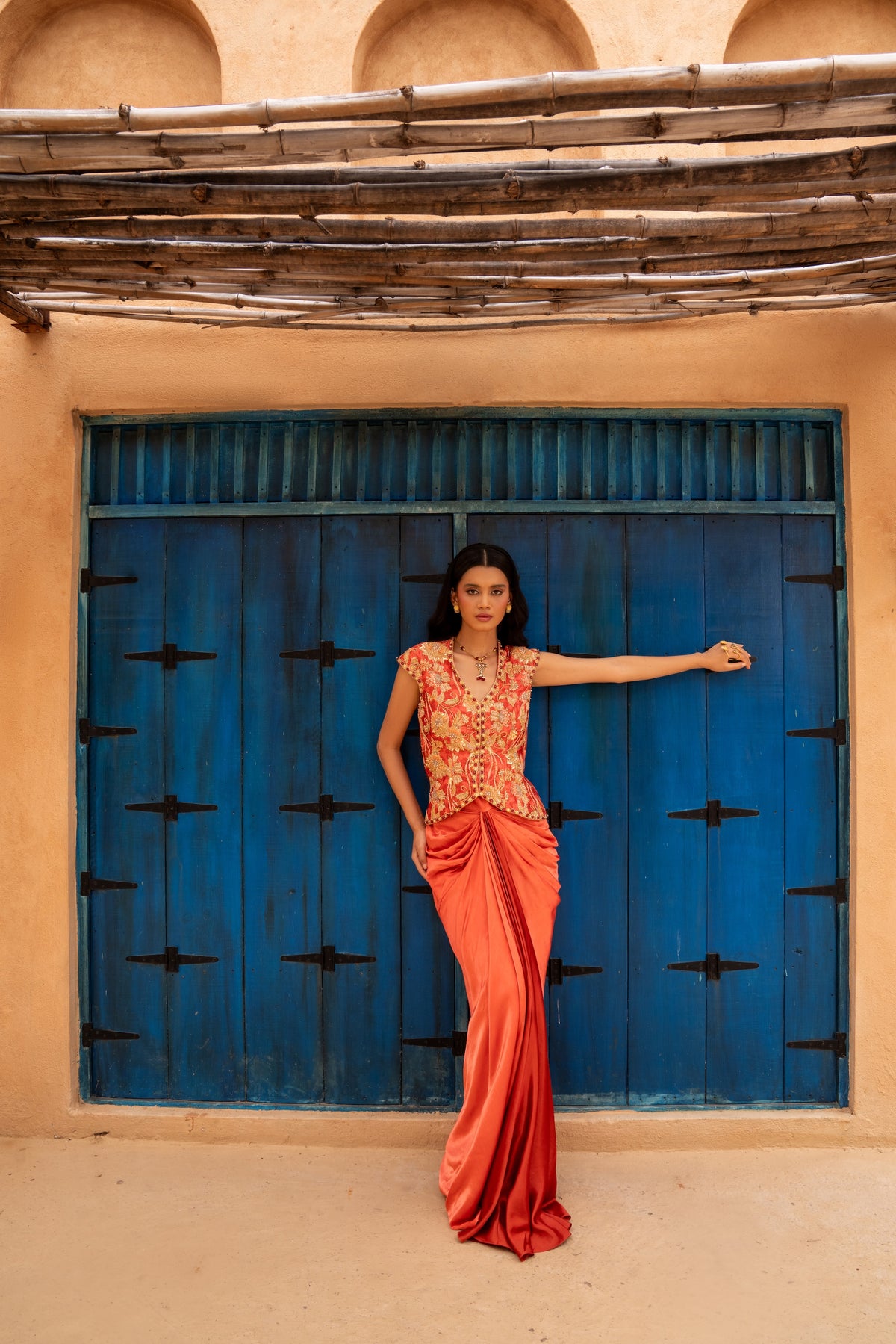 Aarna Indowestern set - Divya Upadhya