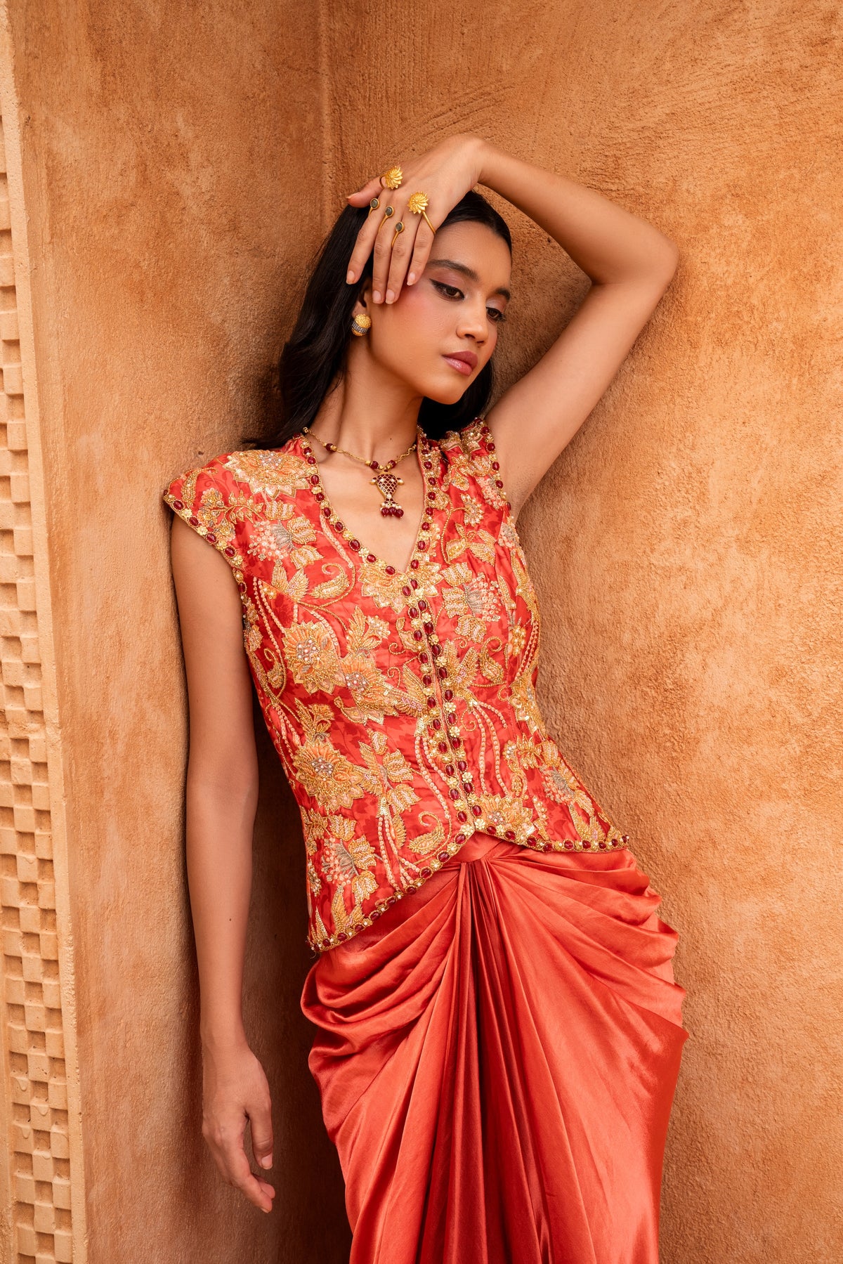 Aarna Indowestern set - Divya Upadhya
