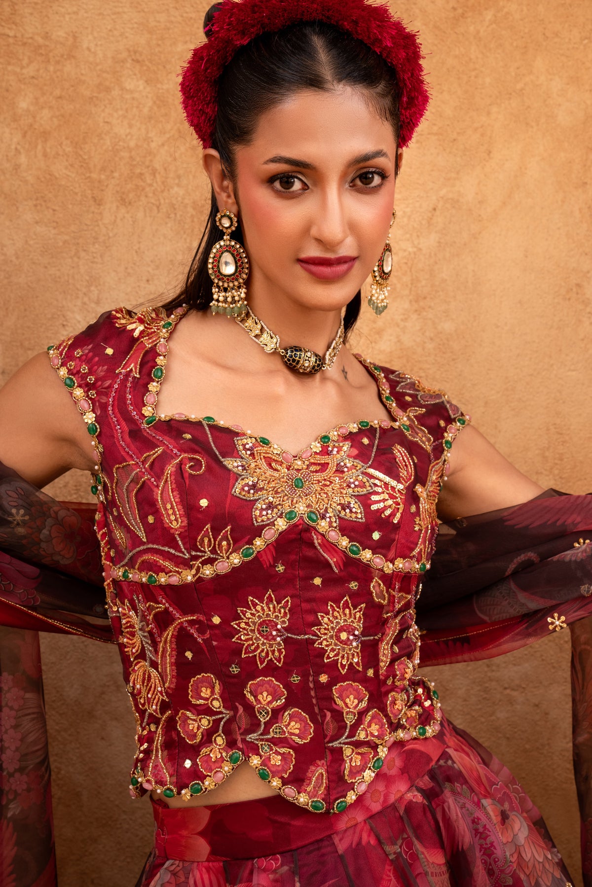 Kasturi Lehenga - Divya Upadhya