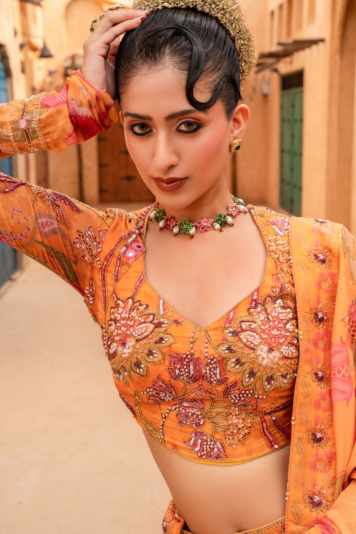 Pehli Dhoop Lehenga - Divya Upadhya