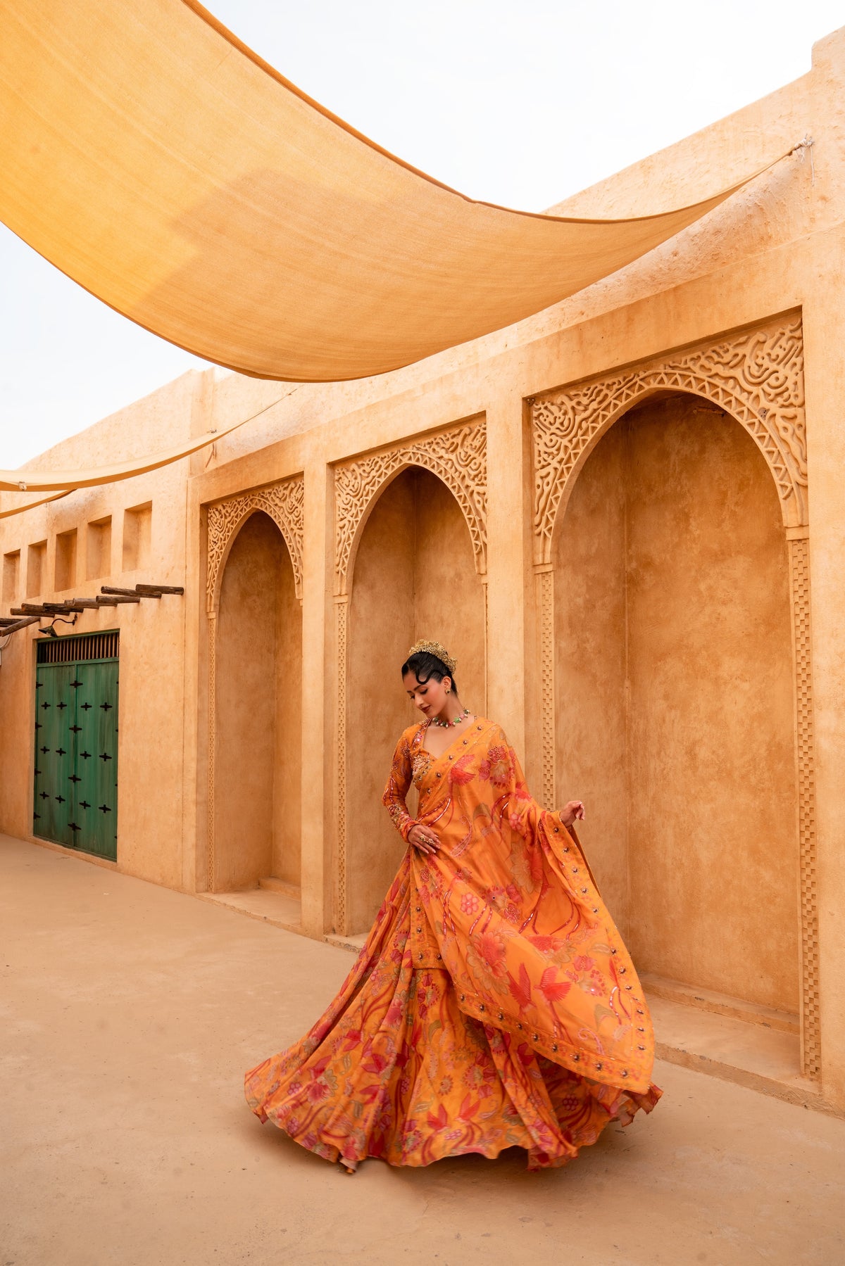 Pehli Dhoop Lehenga - Divya Upadhya