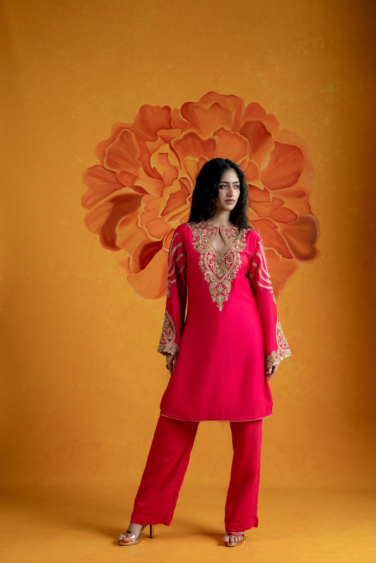 Gulabi Aada Set - Divya Upadhya