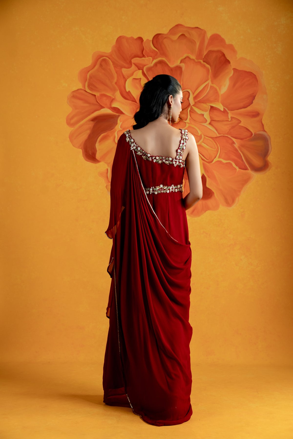 Myra Gown (Red) - Divya Upadhya