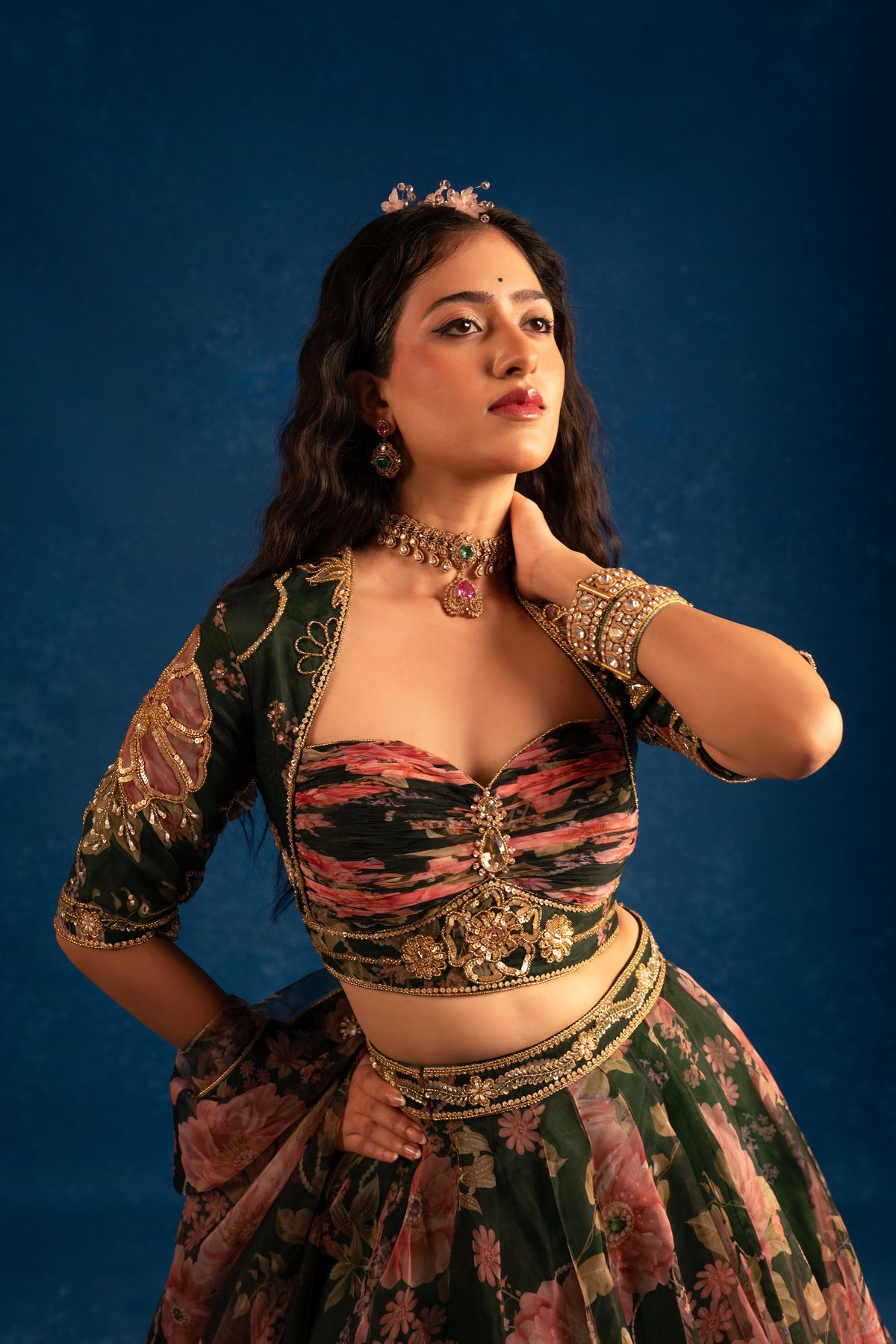 Raat Rani Lehenga - Divya Upadhya