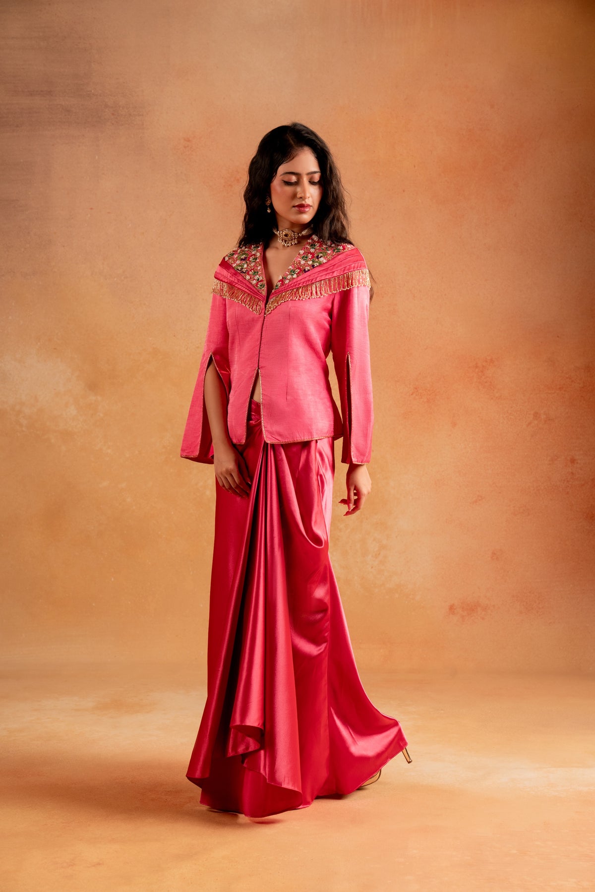 Rose Regal Co Ord - Divya Upadhya