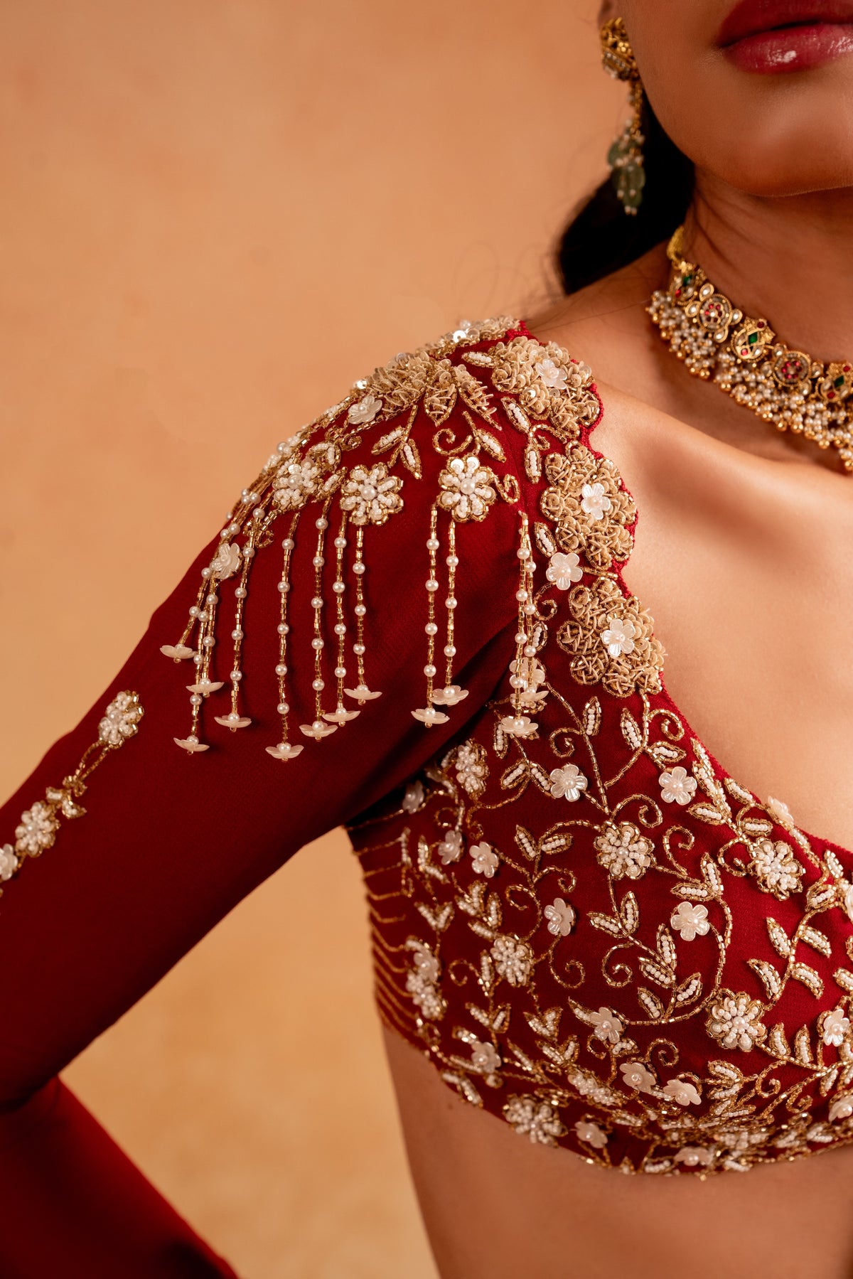 Ruby Noor Saree - Divya Upadhya