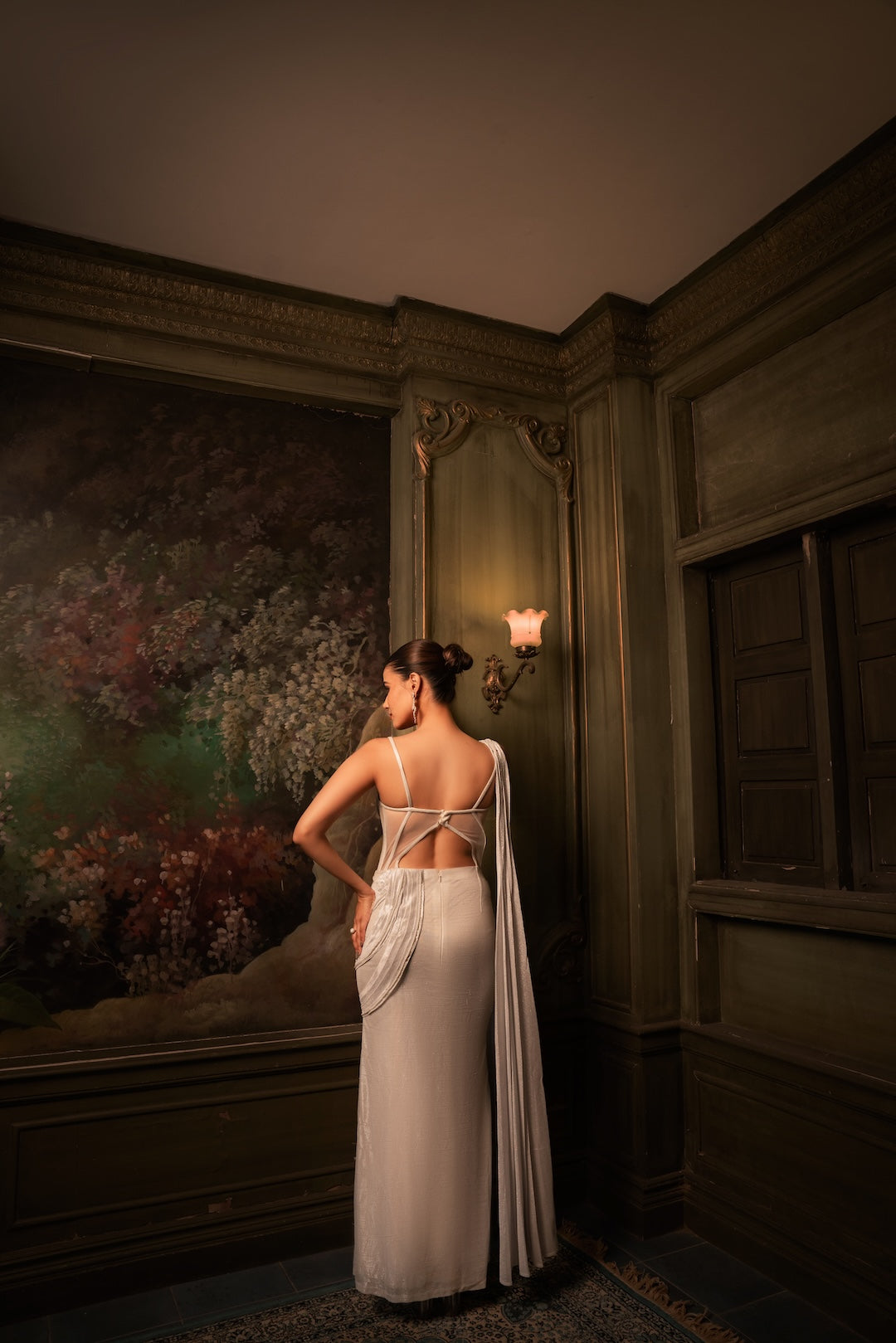 Moonlit Lustrous Gown